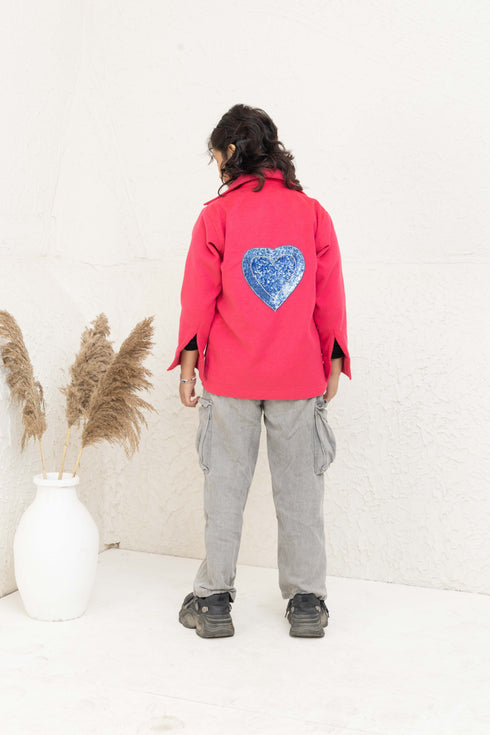 HEEART PINK JACKET